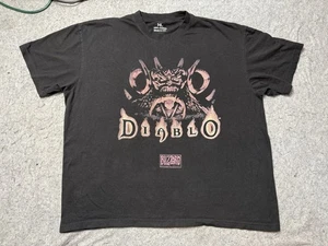 Diablo 1 Camicia Uomo Extra Large Nera Blizzard Horror RPG Videogioco Promo Tee - Foto 1 di 5