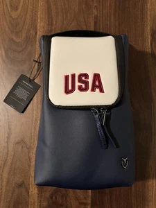 Vessel USA Presidents Cup Golf Shoe Bag Navy White Red Limited Edition w/Tag - Picture 1 of 13