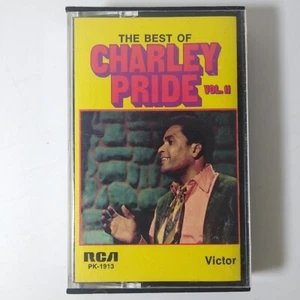 Charley Pride - The Best Of Vol. 2 1972 RCA Paper Label Cassette Tape PK-1913 - Imagen 1 de 2