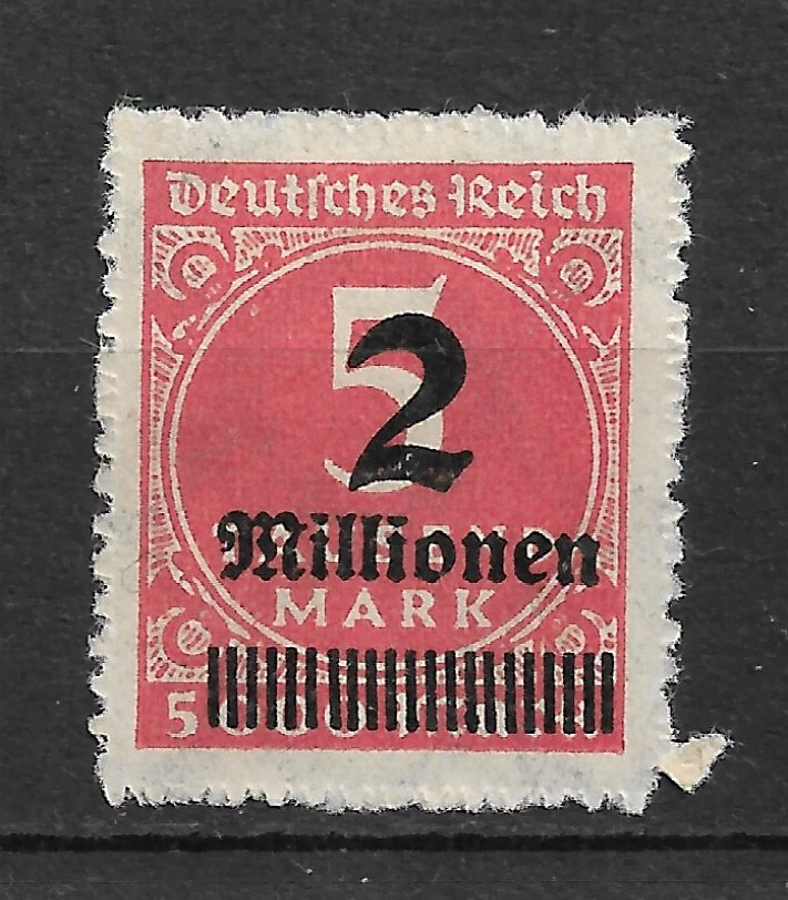 Imperio Alemán 1918 - Germania: Sello Hoja 15 Y 10 Pf