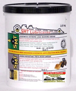 SMT4 EP BEARING GREASE 2.5kg NLGI2 + SMT2 Anti-Seize Metal Treatment >2tonne! - Picture 1 of 9
