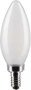 NEW 6 Pack - Satco S21280 - 5.5 Watt B11 LED E12 Frosted Bulbs -4000k Cool White - Picture 1 of 4