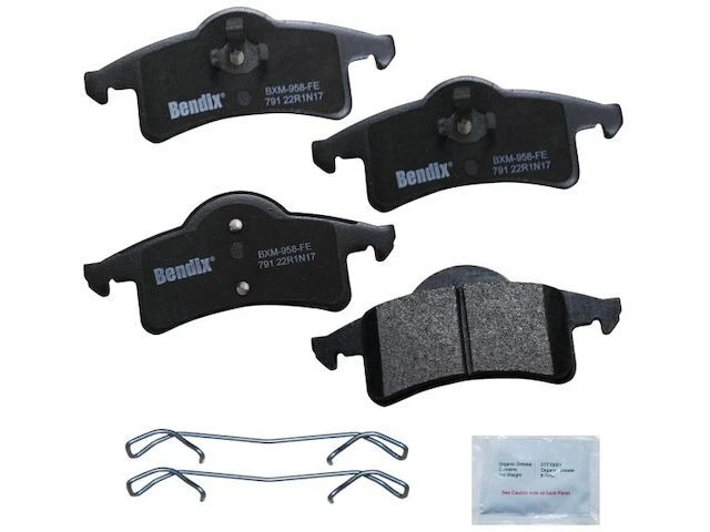 Juego de pastillas de freno traseras Bendix 61KR81N para Jeep Grand Cherokee 1999-2004 Foto 1 de 1