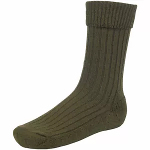 British Army Military Patrol Socks Combat Commando Cadet Olive Green 6-11 - Picture 1 of 2