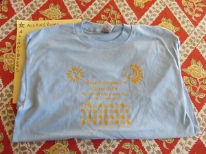 Vintage Allan Troy Ed Yetman Blue T-shirt adult X-Large - Imagen 1 de 1