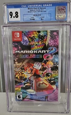 Mario Kart 8 DELUXE CGC 9.8  A ++  (105279B) CGC / WATA - Image 1 of 2