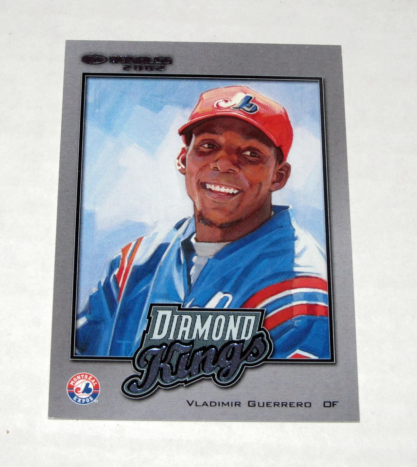 2002 Donruss Diamond Kings 8 Vladimir Guerrero (#/2500)  Expos $.99 Shipping! - Image 1 of 1