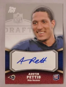 Austin Pettis Rams 2011 Topps Rookie Rated Auto Football #143 - Foto 1 di 1