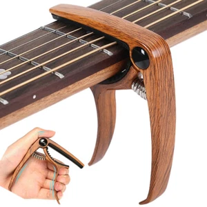 Profi Kapodaster, Gitarre Capo für Westerngitarre, Akustikgitarre Ukulele DE - Bild 1 von 17
