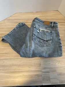 Buckle BKE Damen Payton Bootcut Jeans Midrise Universal Fit Distressed Gr.34x30 - Bild 1 von 8