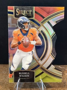 2023 Select Russell Wilson Red & Yellow Die Cut #129 - Picture 1 of 2