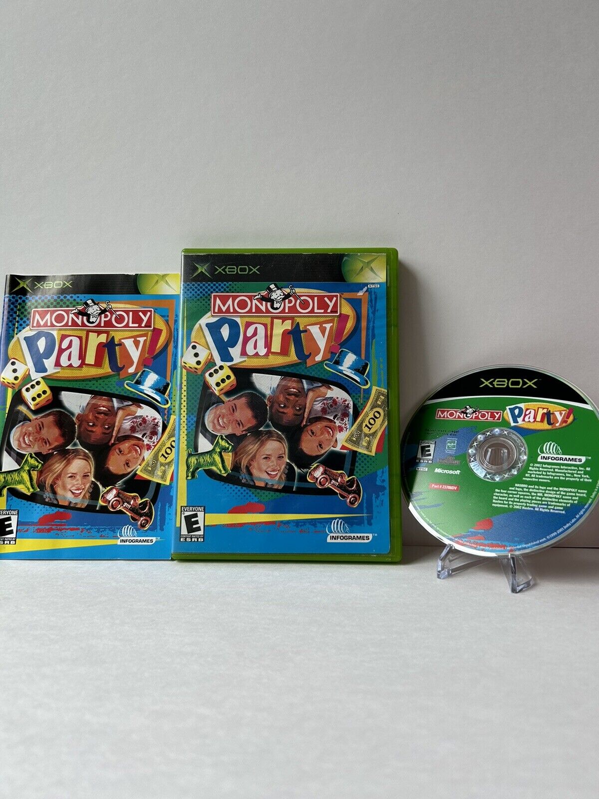 Monopoly Party (Microsoft Xbox, 2002) Complete