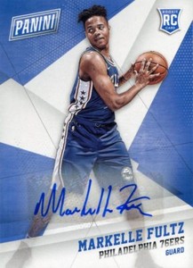 2017 Panini Black Friday MARKELLE FULTZ Rookie RC Auto 76ers Card No 51