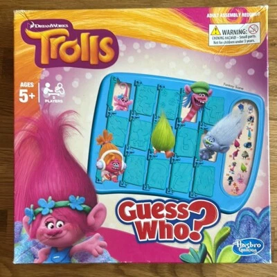 Dreamworks Trolls Guess Who? game - checked - Image 1 of 3