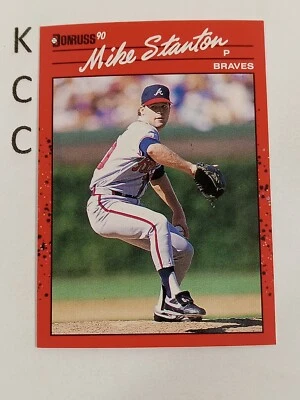 1990 Donruss Baseball Atlanta Braves #508 Mike Stanton - Image 1 of 2