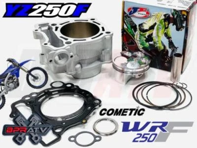01-04 Yamaha YZ250F YZ 250F WR 77mm 250cc Stock Bore Cylinder JE Piston Top Kit - Image 1 of 4