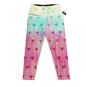 Victoria Secret Victoria Sport Women's High Rise Printed Tights 7/8 Length - Picture 1 of 9