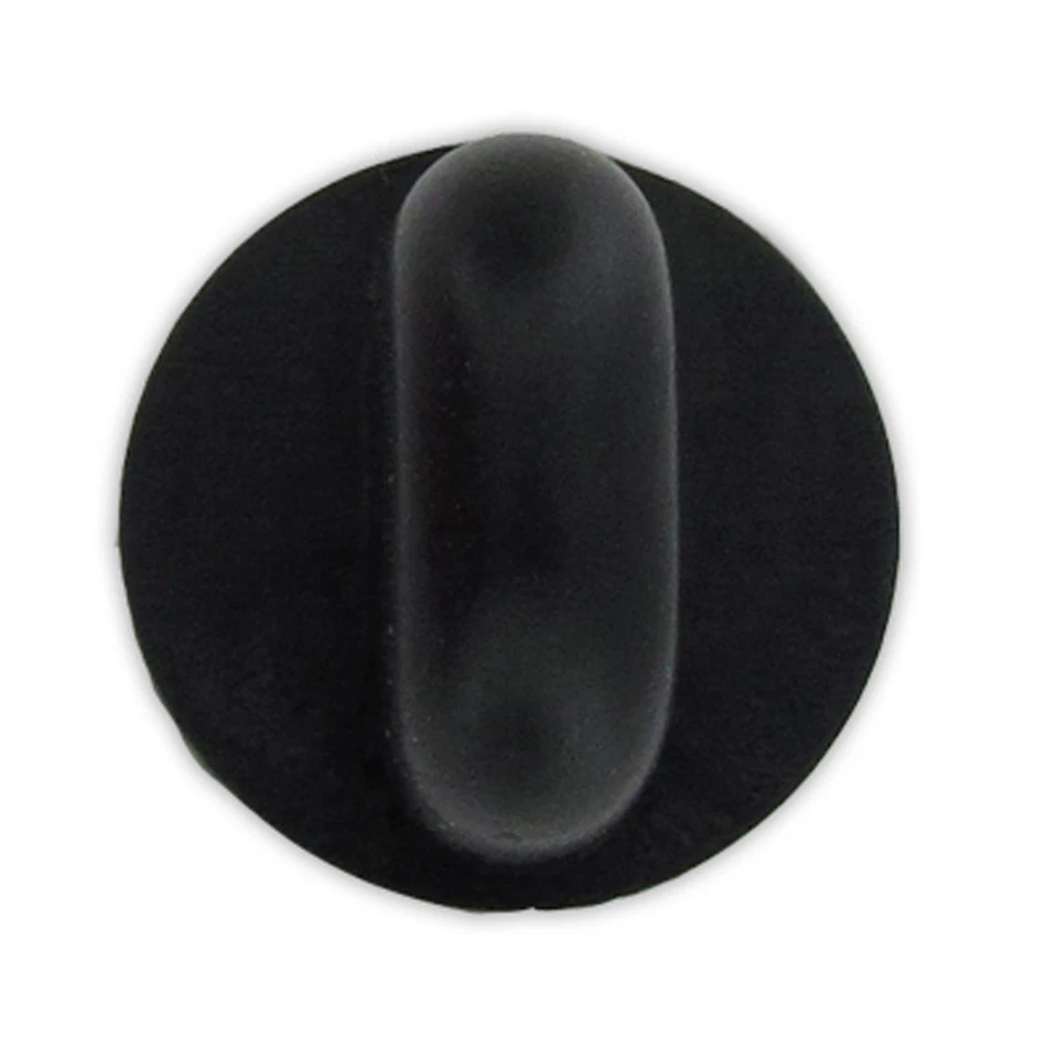 PinMart's Black Rubber Pin Back PVC Tie Pin Backing Pin Keeper - Image 1 of 1