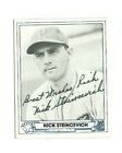 Nick Strincevich 1983 TCMA 1945 Play Ball autographed auto signed card Pirates