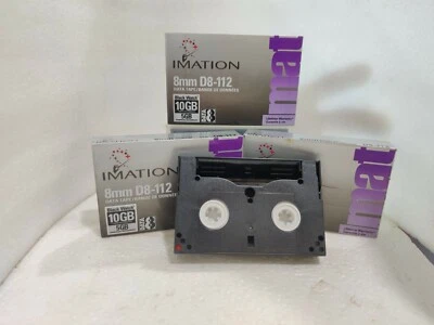  Imation 8mm D8-112 Data Tape BLACK WATCH 10GB/ 5 GB  - Image 1 of 4
