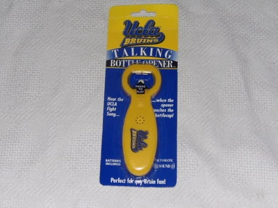 NCAA VARIOUS TEAMS TALKING BOTTLE OPENERS CLEMSON OREGON WISCONSIN NIP - Image 1 of 4