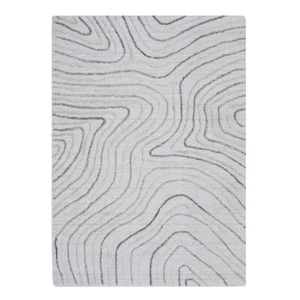 Hand Woven Kilim Polypropylene Area Rug Abstract Beige Multicolor BBH Homes BB - Picture 1 of 56