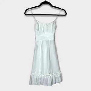 Vestido Angel Biba Mini Babydoll Pequeño Coqueta Niña Romántico Nupcial Blanco - Imagen 1 de 8