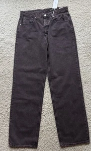 Pantalones de mezclilla para mujer Adriano Goldschmied Clove relajados vintage rectos talla 30 nuevos con etiquetas - Imagen 1 de 5