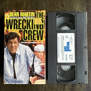 RARE WRECKING CREW VHS '68/1996 Sharon Tate Dean Martin - Picture 1 of 6