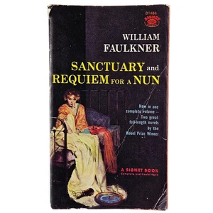 Sanctuary and Requiem For a Nun William Faulkner 1958 Vintage Signet Paperback - Bild 1 von 4