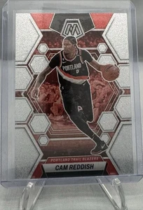 2022-23 Panini Mosaic White Sparkle Prizm Cam Reddish #112 SSP - Foto 1 di 2