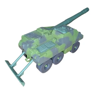 Vintage Hasbro GI Joe Slugger Cannon Military Tank Vehicle Green Camo 1984 - Picture 1 of 6