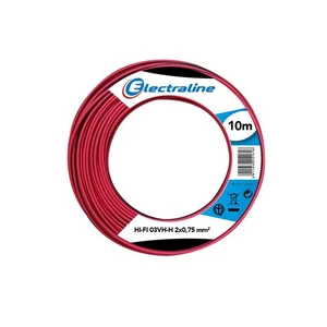 Speaker cable HIFI 03VH-H2 x 0.75 mm, 10 Mt Electraline 10836 - Picture 1 of 2