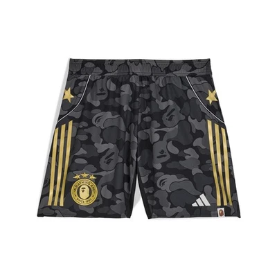 Adidas Originals x Bape (Black) Soccer Shorts KB2204 - Image 1 of 2
