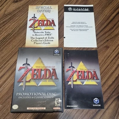 The Legend of Zelda Edición Coleccionista GameCube CIB + MANUALES PROBADOS FUNCIONANDO Foto 1 de 3