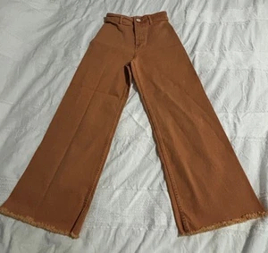 ZARA LA MARINA CALABAZA NARANJA RECTA TALLA 4 ~ EXCELENTE ESTADO USADO - Imagen 1 de 8