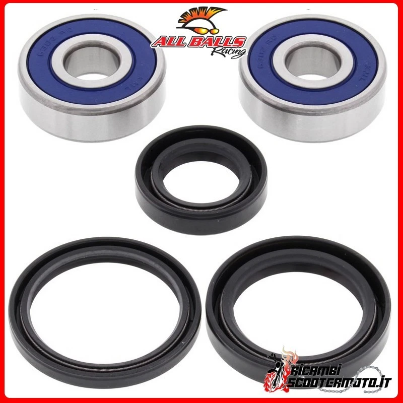 JUEGO DE COJINETE DE RUEDA DELANTERA All Balls Honda GL 1100 Gold Wing (estándar) 1982 25-1307#15 Foto 1 de 1