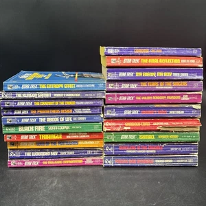 Lote de 20 rústicos Star Trek serie original - ver fotos para títulos - Imagen 1 de 5