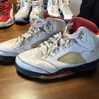 Air Jordan 5 Rojo Fuego 2013 Retro Hombre Talla 11 Foto 1 de 4