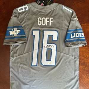 Jared Goff Signed Autographed Nike Jersey Fanatics COA Lions - Picture 1 of 6