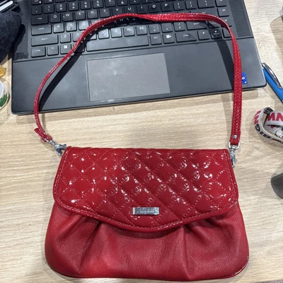 Grace Adele Red  Wristlet & Clutch Hand Bag! Purse! Used. Free Shipping - Image 1 of 4