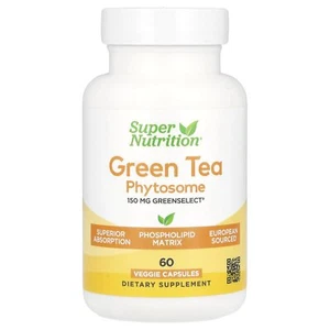 Green Tea Phytosome, 150 mg, 60 Veggie Capsules - Picture 1 of 4