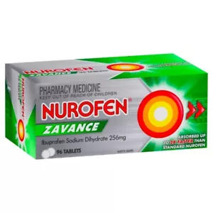 Nurofen Zavance 96 Tablets Fast Pain Relief Body Pain Migraine Headaches Relief - Picture 1 of 3