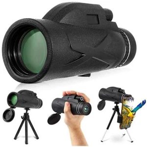 80X100 Super High Power Portable Monocular Telescope Binoculars Hunting Camping~ - Picture 1 of 11
