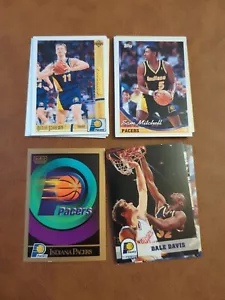 Indiana Pacers 90s Basketball Card Team Bundle - 1991-1993, Fleer, Hoops -reggie - Picture 1 of 6