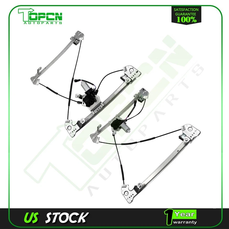 Se adapta a 08 Ford F150 Truck Super con motor regulador de ventana eléctrica delantero izquierdo derecho Foto 1 de 4