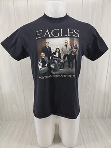Eagles Shirt Size Medium Mens North American Tour 2018 Rock & Roll Band Black - Picture 1 of 12