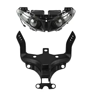 Headlight Assembly & Upper Fairing Stay Bracket Fit For Yamaha YZF R1 2012-2014 - Picture 1 of 10