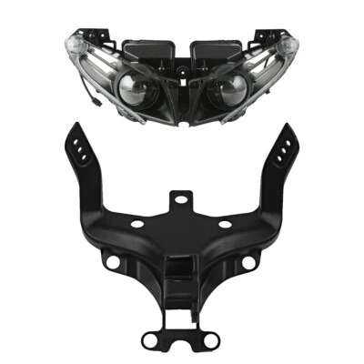 Headlight Assembly & Upper Fairing Stay Bracket Fit For Yamaha YZF R1 2012-2014 - Image 1 of 4