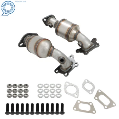 For GMC Terrain SLT SLE 2010/2011/2012 3.0L Front Catalytic Converters 2pcs Foto 1 de 4